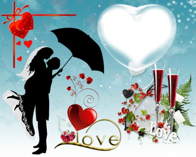 LOVE-LOVE Fotomontažas