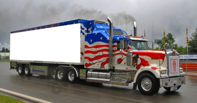 Truck Fotomontage