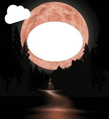 <3 Sweet Red Moon <3 Photomontage