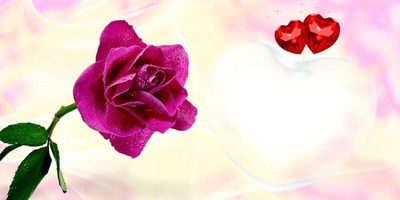 Parfum de fleur Fotomontage