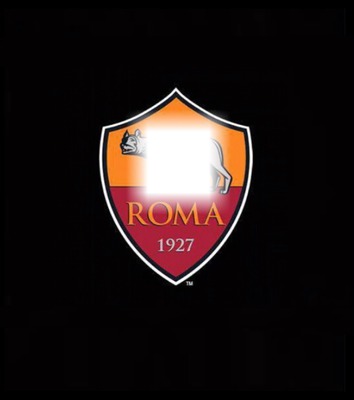 AsRoma Forever Totti The King Fotomontaż