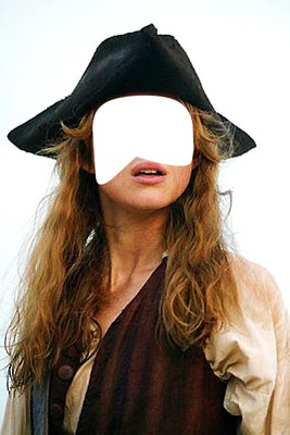 pirate femme Montage photo