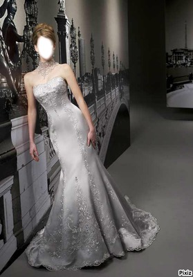 robe de mariage Photomontage