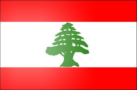 drapeau libanais Fotomontaż
