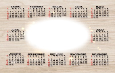 calendarios Fotomontage