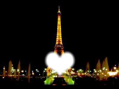 coeur de paris Fotomontasje