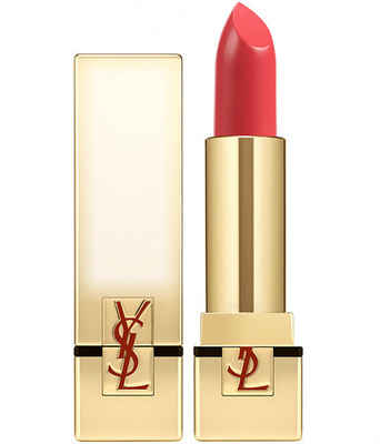 Yves Saint Laurent Rouge Pur Couture Lipstick in Corail Legende Photomontage