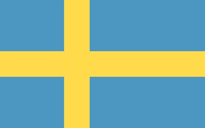 Sweden flag Valokuvamontaasi