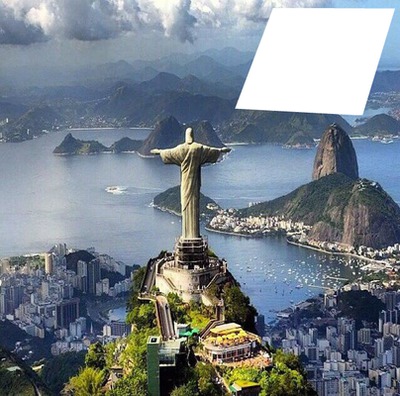 Rio de Janeiro - Cristo Fotomontaż