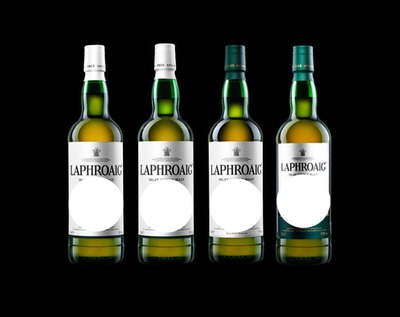 Laphroaig Whisky Montaje fotografico