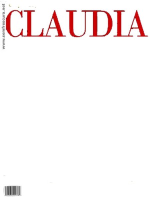 revista Claudia Fotomontāža