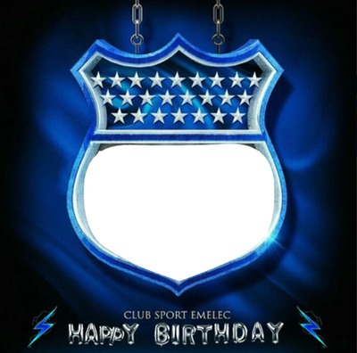 emelec escudo 5 Fotomontage