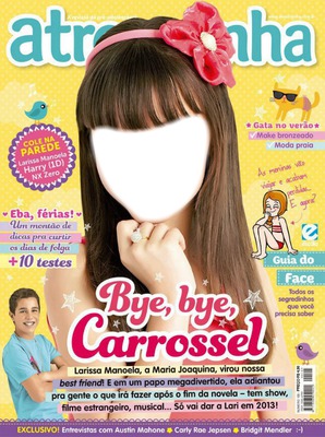 Magazine Atrevidinha Fotomontáž