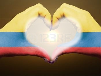 colombia Photo frame effect