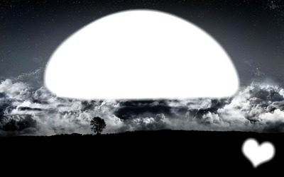 Lune Fotomontage