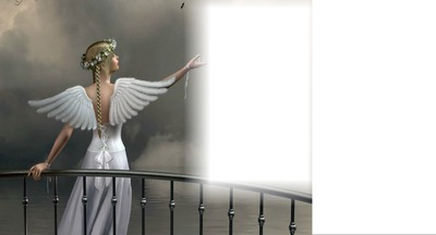 ANGEL TEXTO Photomontage