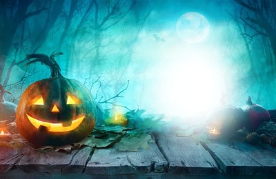 Halloween Photo frame effect