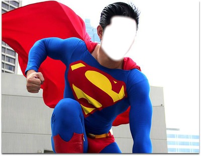 SUPERMAN Montaje fotografico