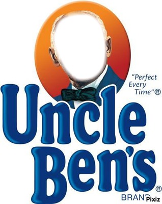 uncle ben's フォトモンタージュ