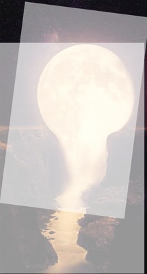 lune Photomontage
