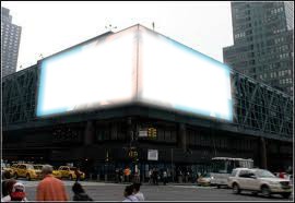 Time Square_ PUB Fotomontaż