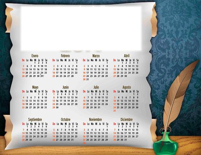 calendario 2014 Fotomontaż