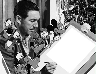 Walt Disney Fotomontaż