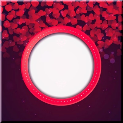 Dj CS Love Circle Heart Fotomontage