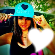Selena Gomez love Fotomontaggio