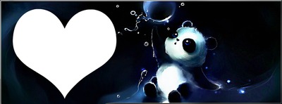 Love Panda Fotomontáž