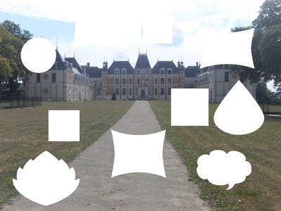 Château de Clermont Photomontage
