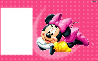 Minnie Mouse Fotomontagem