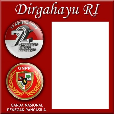 DIRGAHAYU RI 72 by GNPP Fotomontaż