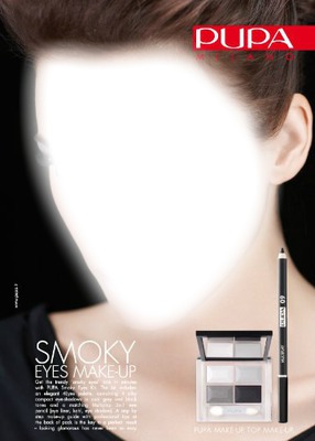 PUPA MILANO SMOKY EYES MAKE-UP Fotomontage