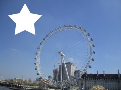 London Eye Fotomontáž