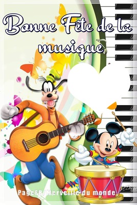 musique Fotomontāža
