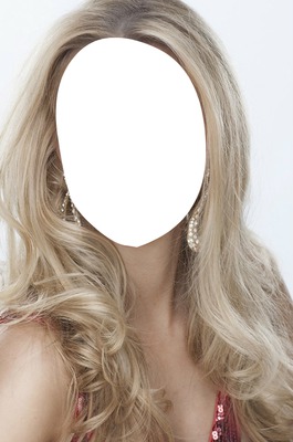 Blonde Girl 2015 Fotomontasje