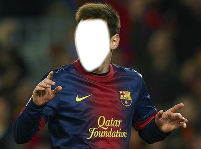 Lionnel Messi <33 Photo frame effect