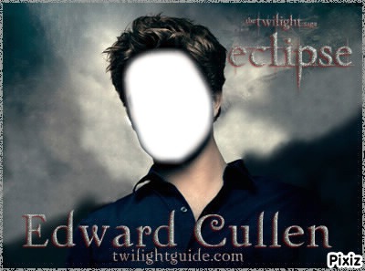 Edward Cullen Fotomontaggio