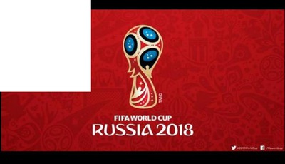 Coupe du monde 2018 Fotomontaż