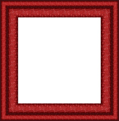 cadre rouge Photomontage
