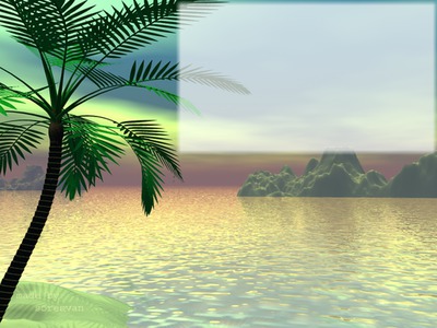 palmier Photomontage