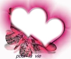Amour papillon !!! ♥ ♥ ♥ フォトモンタージュ