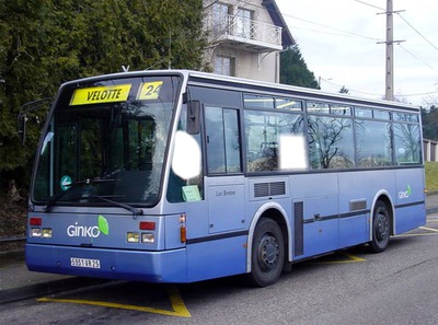 bus Fotomontáž