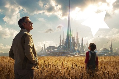 Tomorrowland' (The Movie) země zítřka Fotomontāža