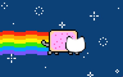 Nyan Cat フォトモンタージュ