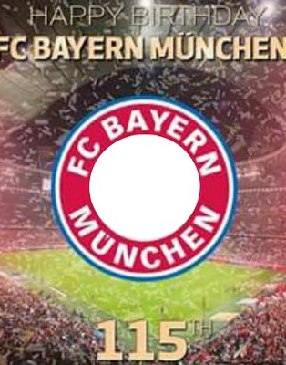 Bayern Munchen Montaje fotografico