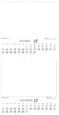 calendrier Fotomontažas