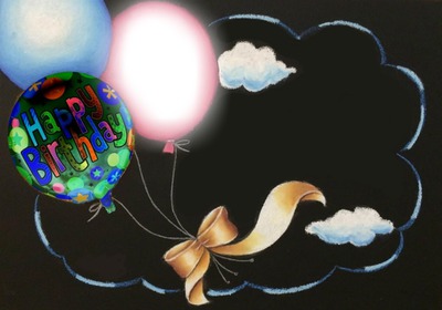 Anniv Ballons Фотомонтажа