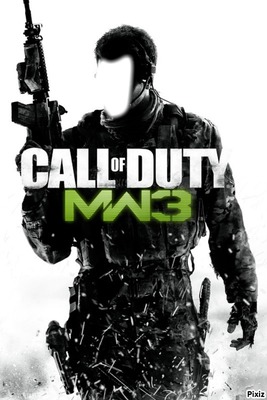 Modern Warfare 3 Fotomontasje
